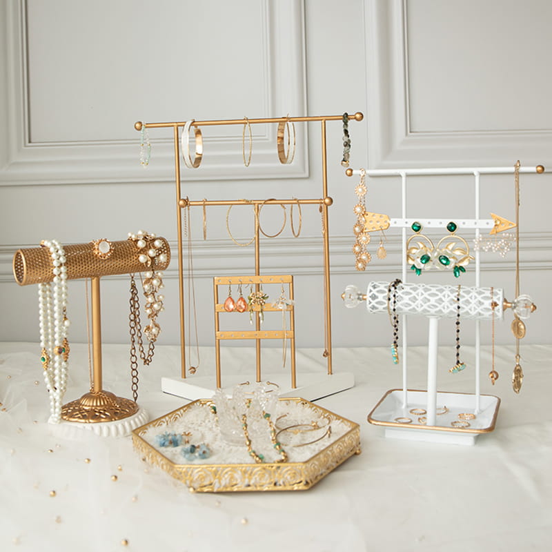 حامل عرض سوار مع صينية تخزين