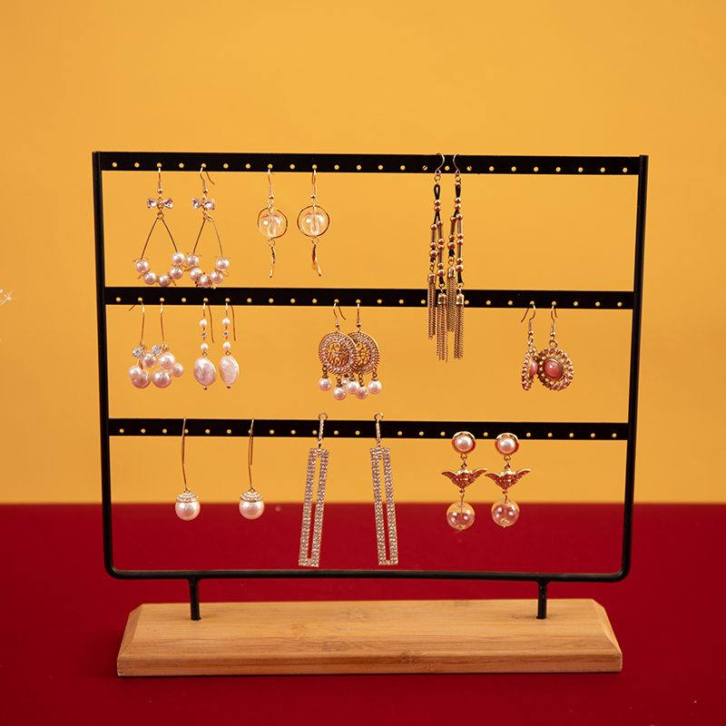 مجوهرات مخصصة حامل المنظم قلادة معدنية منظم عرض المجوهرات