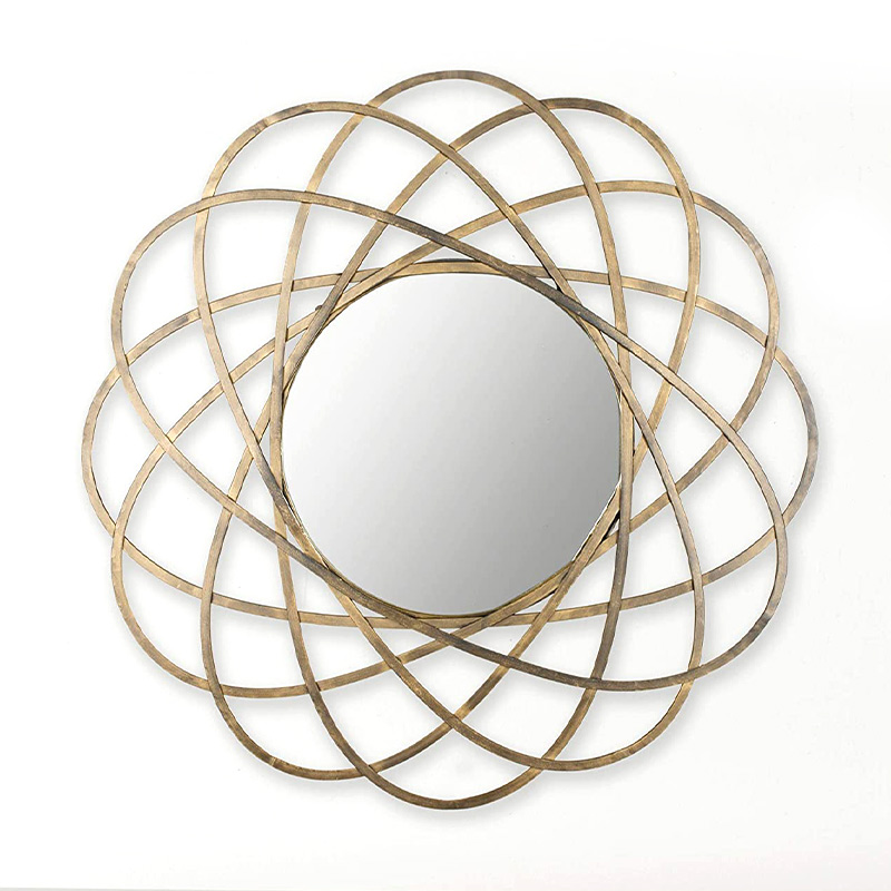 آرت ديكو مرآة غرفة المعيشة مدخل مرآة زخرفة الجدار